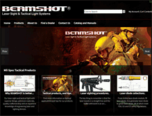 Tablet Screenshot of beamshot.com